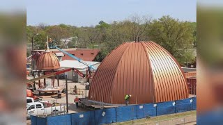 Domes set for installation atop new Smith County Courthouse