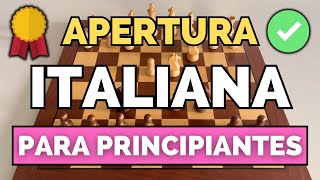 GANA SIEMPRE con LA APERTURA ITALIANA | Aperturas para Principiantes