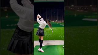 프로들도 칭찬할만한 이뿐스윙!!👍👍 #golfswing #골프스윙