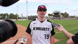 UCF Baseball 10, Siena 2 - LHP Joe Sheridan returns to the mound