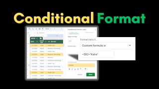 Custom Formula Conditional Formatting | Format Cells Like a Pro