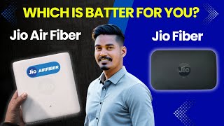 Jio AirFiber vs Jio Fiber Comparison : Price, plans, speed and other details | Which one to Buy?