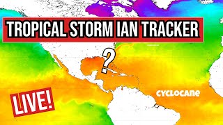 LIVE - Tropical Storm Ian forms (TD 9) in the Atlantic, headed for Florida as a cat 3 HURRICANE