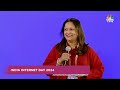 paytm s vijay shekhar sharma shares the stage with lathika pai india internet day n18v