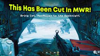 The Developers Have Cut This Moment In MWR!
