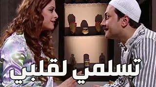 باب الحارة ـ   خيرية قررت تحكي قصة للعكيد معتز شوفو شو صار فيه ههههه