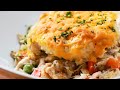 How To Make Cheddar Biscuit Chicken Pot Pie • Tasty