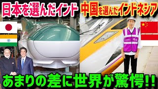 【海外の反応】「日本に任せておけば…」中国を選んだ インドネシア高速鉄道建設と日本を選んだインド新幹線建設の差が違い過ぎて世界が驚愕ww【総集編】