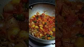 Aloo gobhi matar#cooking#yummy food#  kitchengardning#shortsvideo