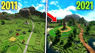 TRANSFORMÉ el MUNDO por SORPRESA a unos amigos en MINECRAFT