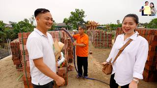 Về Hà Tĩnh thăm Nhà A Tú Xe Đầu Kéo Vlog đang xây ăn bữa cơm toàn món ngon cùng 3 con của A Tú