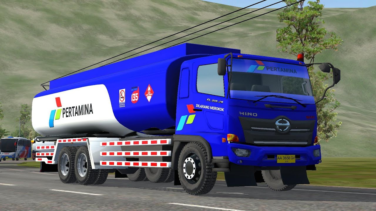 Share Livery Hino 500 Tangki | Mod Bussid Bus Simulator Indonesia - YouTube