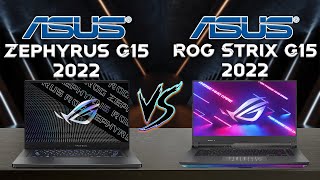 Asus Zephyrus G15 vs Rog Strix G15 2022 | Which Gaming Laptop is Right for you!