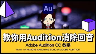 教你用 Audition 去除回音、提升 Podcast 音質｜Adobe Audition 教學影片 How to Remove Room Echo in Adobe Audition (含字幕)