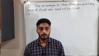 Topology of Metric Spaces - Unit 1 - Lecture 67