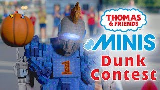 Basketball Dunk Contest with MINIS | Playing around with Thomas & Friends | Thomas & Friends
