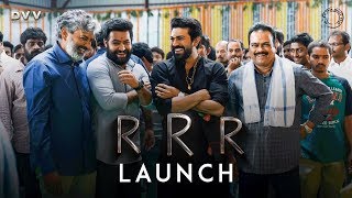 RRR Launch Video - NTR, Ram Charan | SS Rajamouli