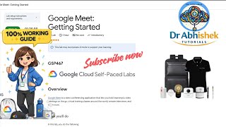 Google Meet: Getting Started | January 2026 | #GSP467 #qwiklabsarcade2026