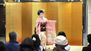 舞妓さんの舞「祇園小唄」（Ⅰ）＠2013　SEIBU所沢店京のれん市