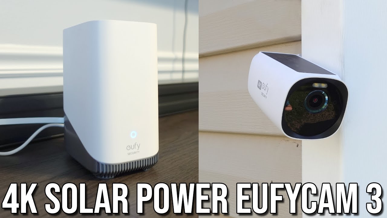 4k Solar Power Eufycam 3 Eufy Security Camera Installation Setup