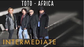 Toto - Africa Intermediate Piano Tutorial