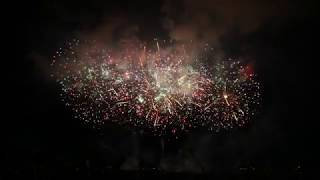 【2018】第70回諏訪湖祭湖上花火大会 スターマイン「星に願いを・・・」Suwako Lake Festival Fireworks