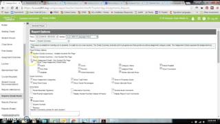 How to print a student summary report in Infinite Campus