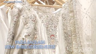 FAIZA SAQLAIN & AGHA NOOR  || FORMAL DRESSES || October 4, 2022