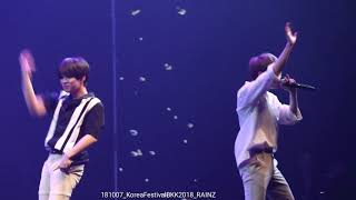 (FANCAM) 181007 Korea Festival in BKK 2018 _RAINZ