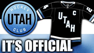 BREAKING NEWS: THE UTAH HOCKEY CLUB IS NOW OFFICIAL (2024 LOGOS AND JERSEYS REVEALED)