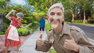 BEST UNDERCOVER DISGUISE WINS $10,000 (Spying On Mystery Neighbor to Capture Face Reveal)