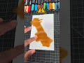 The Secret To Drawing Spilled Art Effect ! 🤯 #art #drawing #shorts