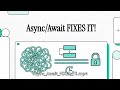 JavaScript Async/Await vs Promises - The REAL Difference (Simple Explanation)