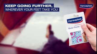 Hansaplast Blister Plaster Holds Extra Long, Relieves Instantly