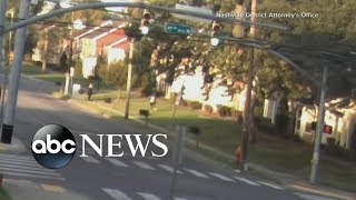 Surveillance video shows suspect fatally shot as he ran from police