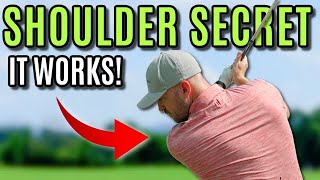 Left Shoulder Movement In The Golf Swing (Irons Vs Driver)