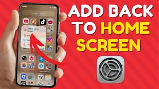 iPhone App Disappeared? How to Find & Restore It! #iphonetricks #iphone