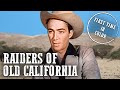 Raiders of Old California | COLORIZED | Jim Davis | Free Cowboy Film