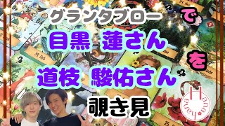 🔮目黒蓮さん 道枝駿佑さんを🧙‍♀️グランタブローで🃏覗き見👀ﾁﾗｯ