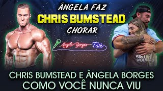 Ângela faz Chris Bumstead Chorar - ENTREVISTA COMO VOCÊ NUNCA VIU #cbum #angelaborges