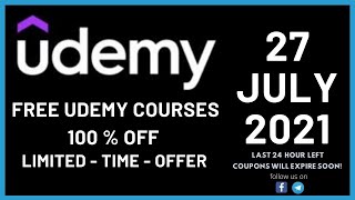 Udemy FREE Courses Certificate | Udemy Coupon Code 2021 #Udemycoupon #freeudemycourses #udemy