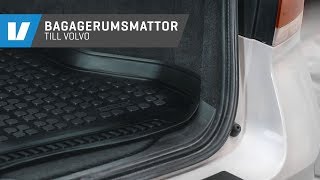 Bagagerumsmattor till Volvo - Kort information