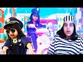 Police Officer and Thief | Katy Cutie and Ashu play police & thief stories for children