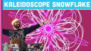 Coding Challenge #155: Kaleidoscope Snowflake Design