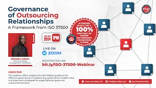 Governance of Outsourcing Relationships – A Framework from ISO 37500