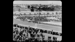 Melbourne Cup in 1931 (HD Newsreel)