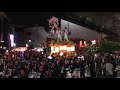 平成30年 野堂東組 宮入 平野郷杭全神社夏祭り だんじり祭り