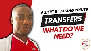 ALBERT'S TALKING POINTS 🎙| WHAT DO WE NEED?? | Feat @RjArsenalBlog \u0026 @JakeClegg28