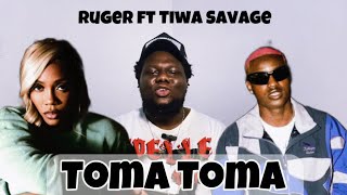 Ruger ft Tiwa Savage - Toma Toma Reaction Video