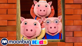 Three Little Pigs | LBB Songs | Sing with Little Baby Bum Nursery Rhymes - Moonbug Kids